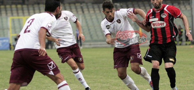 Il Foggia c’è ma non si vede abbastanza e la Salernitana ne approfitta