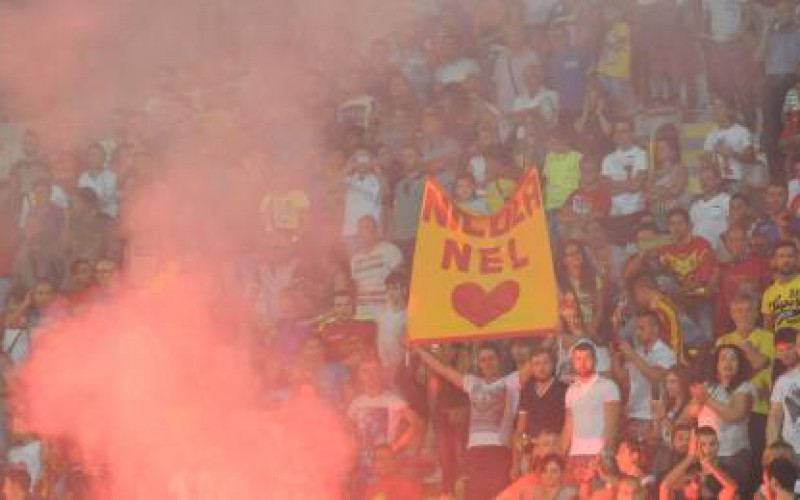 Catanzaro, duro confronto fra ultras e giocatori