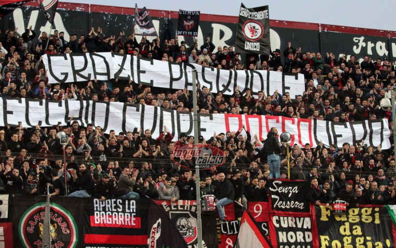 Foggia, che pubblico: in 13mila allo Zaccheria