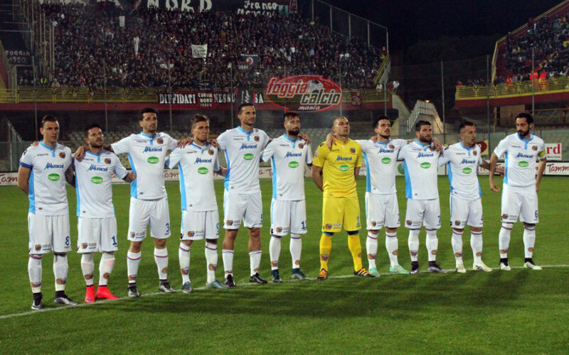 Catania-Foggia con 28 campionati di seria A in campo