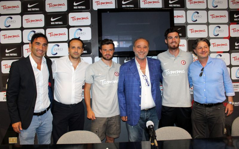 Foggia Calcio, presentati Martinelli e Agazzi