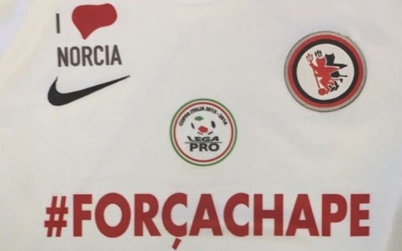 #ForçaChape – Il Foggia sabato in campo con una maglia speciale