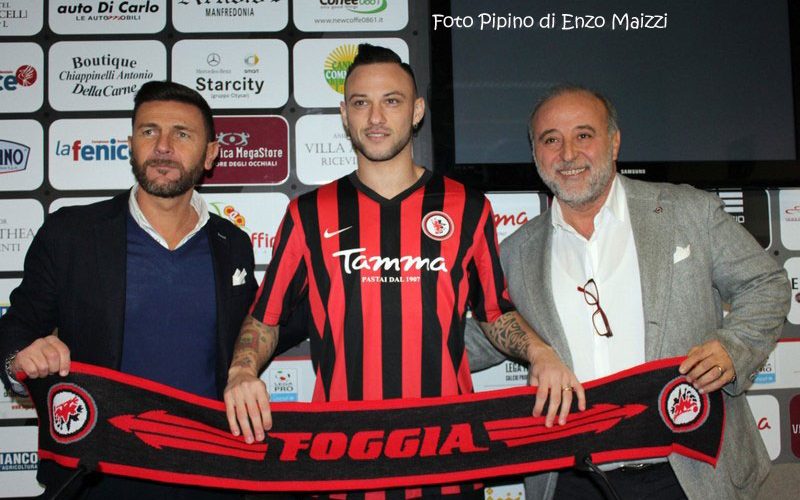 Di Piazza si presenta: “Da agosto pensavo al Foggia calcio”