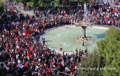 Stagione 2016/2017 Foggia Calcio-Fondi: Festa promozione a Foggia