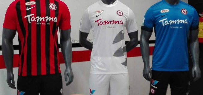 Il Foggia Calcio si rifà il look tra “B-Love” e divise 2017/2018
