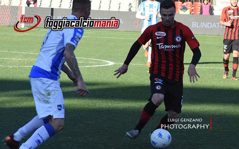 Le pagelle di Foggia-Pescara – Bene Tonucci e Greco, Mazzeo in ombra