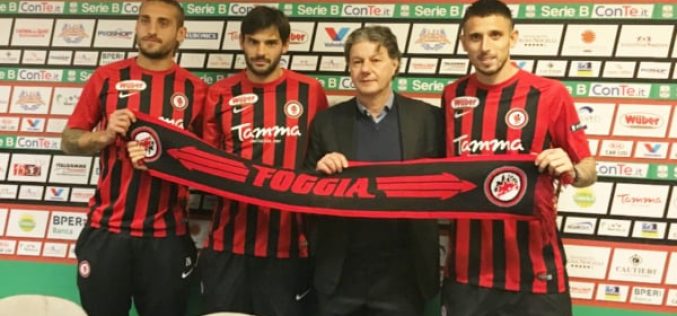 Foggia, presentati Tonucci, Greco e Zambelli: “Daremo tutto per una salvezza tranquilla”