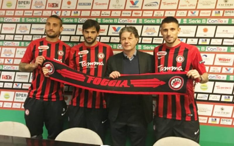 Foggia, presentati Tonucci, Greco e Zambelli: “Daremo tutto per una salvezza tranquilla”
