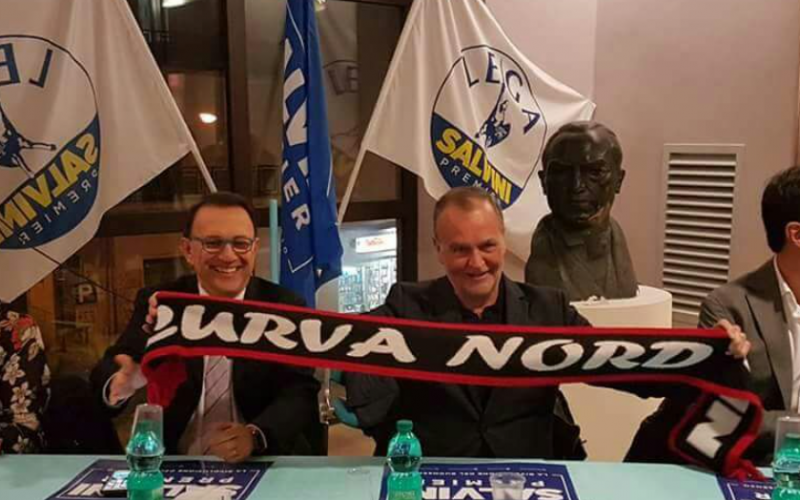 La sciarpa rossonera nelle mani della Lega, la Curva Nord prende le distanze