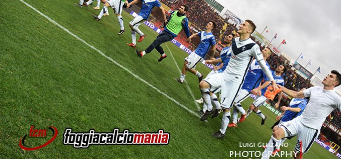 Foggia, fuori dallo stadio ferito un tifoso del Brescia