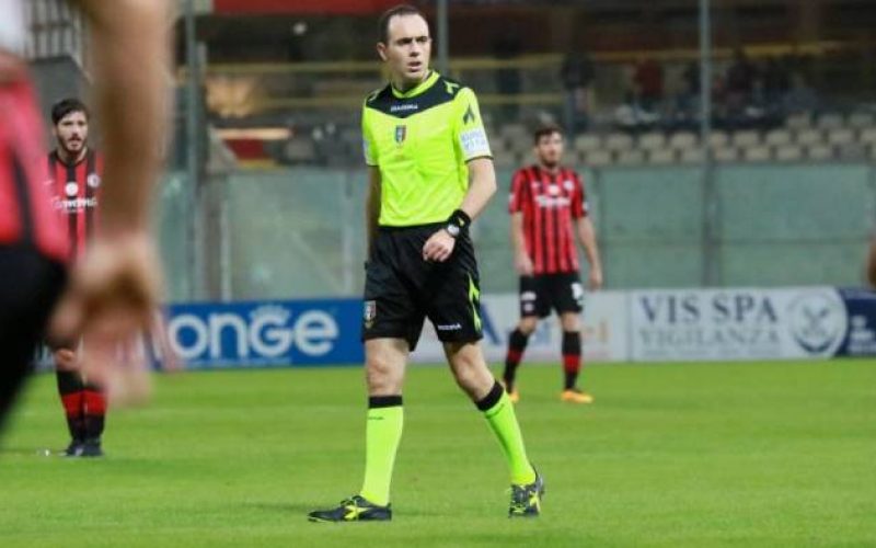 Foggia-Brescia dirige Fabio Piscopo di Imperia