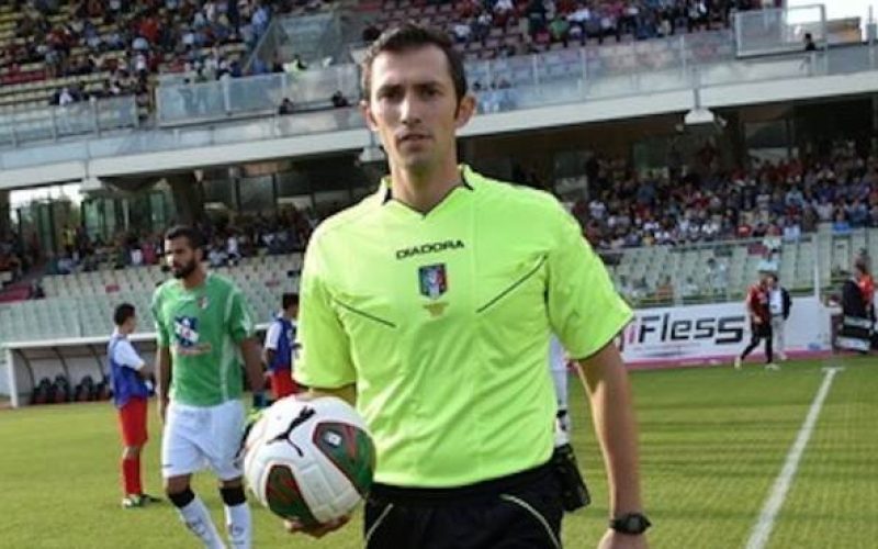 Foggia-Pro Vercelli: cambia un assistente dell’arbitro Guccini