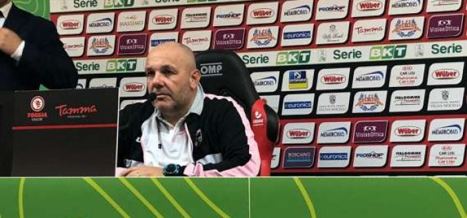 Foggia-Palermo, Tedino: “I rossoneri arrivano ai play-off, sono sicuro”