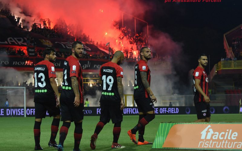 La fotocronaca di Foggia-Palermo