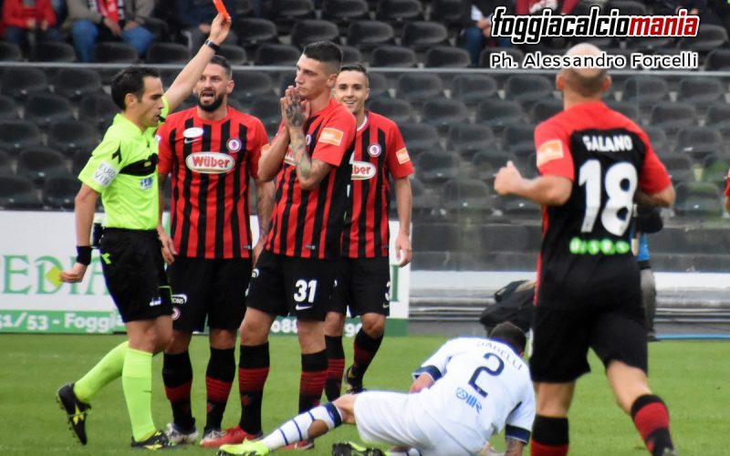 Foggia – Brescia 2 – 2  Il Foggia non sa più vincere