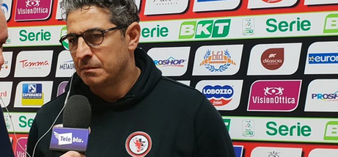 Padalino: “Dal punto di vista caratteriale non posso rimproverare niente alla squadra”