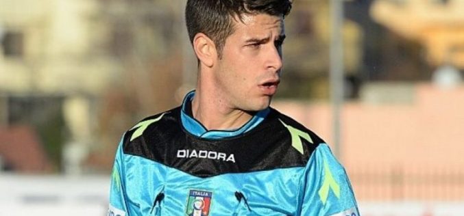 Ascoli-Foggia dirige Antonio Giua della sezione di Olbia