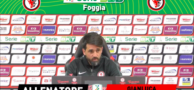 Alla vigilia di Brescia-Foggia, le parole di mister Grassadonia: “Dobbiamo fare una grande partita”