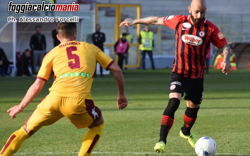 Foggia, Mazzeo al 90′: “Punto importante, non potevamo perdere”