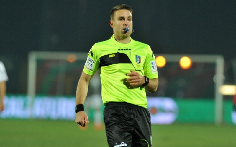 Foggia-Livorno dirige Francesco Fourneau di Roma 1