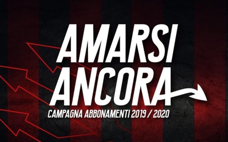 Campagna abbonamenti: domani vendita libera al botteghino dalle ore 17.00