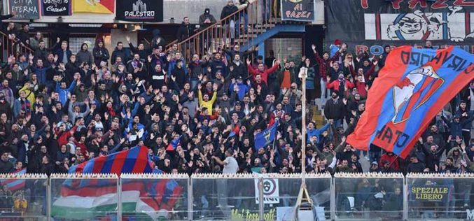 Catania, rischio divieto trasferta tifosi anche per prossime gare