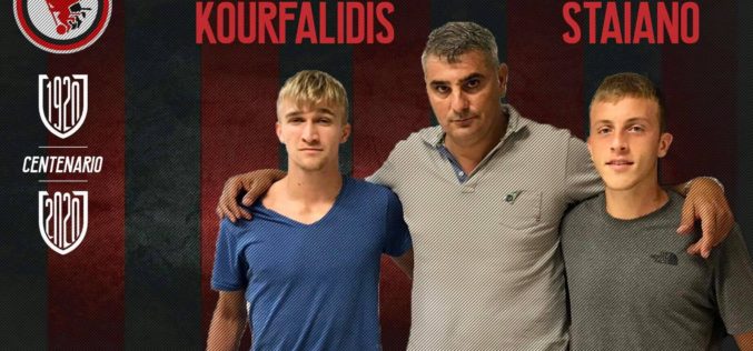 Ufficiale: Gli under Kourfalidis e Staiano in rossonero