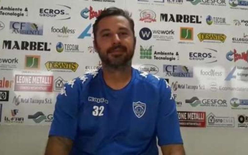 Bitonto, Anaclerio: “Contento per la prestazione. I tifosi moltiplicano le nostre energie”