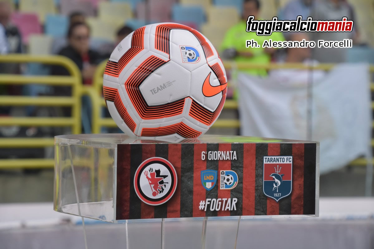 Serie D: Stagione 2019-2020 – Le foto di Foggia-Taranto
