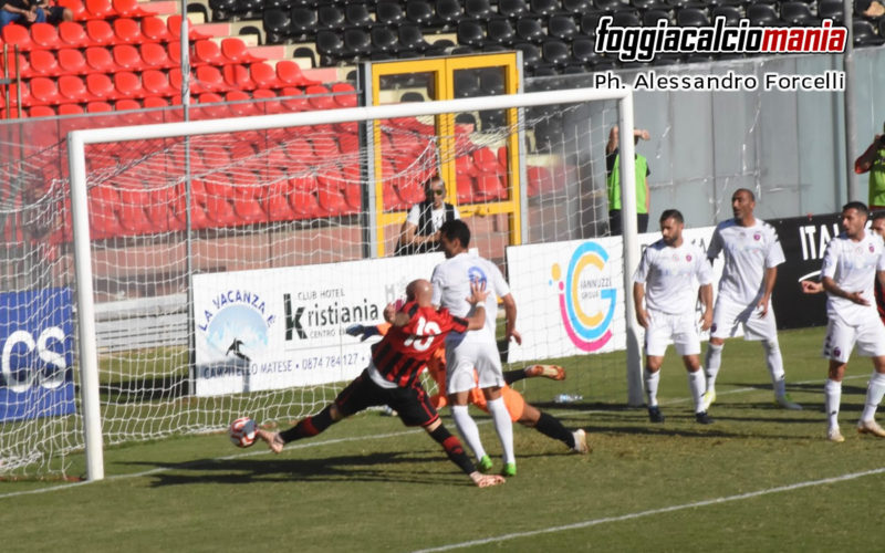 Foggia – Casarano 1 – 1 Il Foggia non va oltre il pari