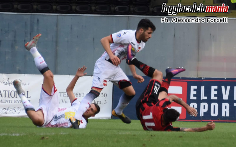 Foggia-Sorrento 0-2: i satanelli cadono in casa, Gentile sbaglia un rigore