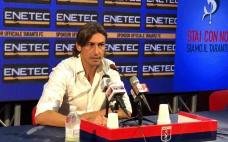 Taranto, Panarelli: “Non è vero che la mia squadra giochi male”