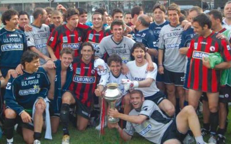 #100anniFoggia Anni ’00: le uniche soddisfazioni la vittoria in C2 e la Coppa di C