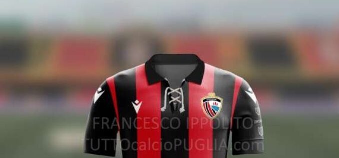 Foggia, ecco la maglia del centenario. Il nuovo logo ispirato alle tre fiammelle