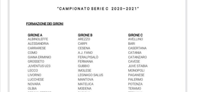 La Lega Pro dirama i gironi ma il Foggia è una X