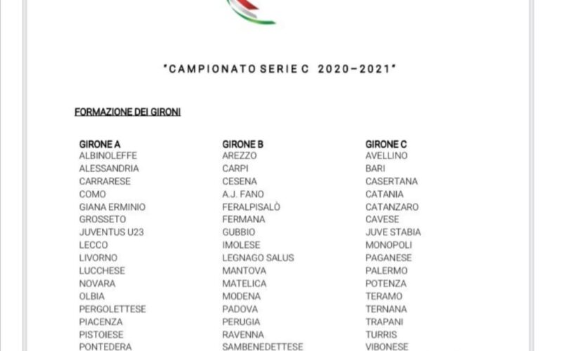 La Lega Pro dirama i gironi ma il Foggia è una X