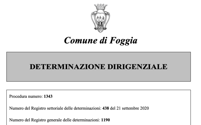 Per i lavori di manutenzione allo Zaccheria c’è la determina del Comune di Foggia