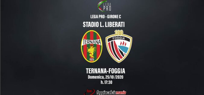 Ternana-Foggia: le ultimissime