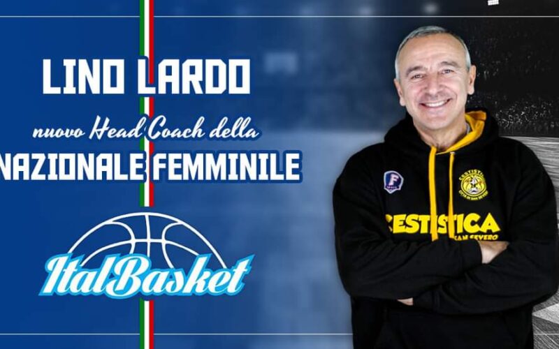 Lino Lardo nuovo allenatore dell’Italdonne