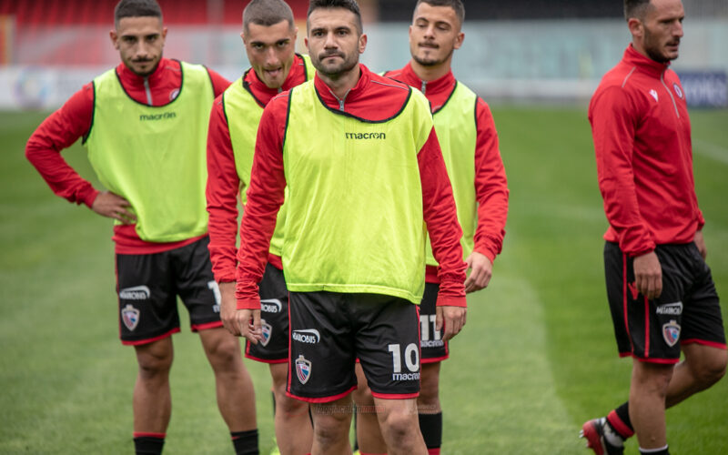 La squadra prosegue gli allenamenti in vista del Monopoli