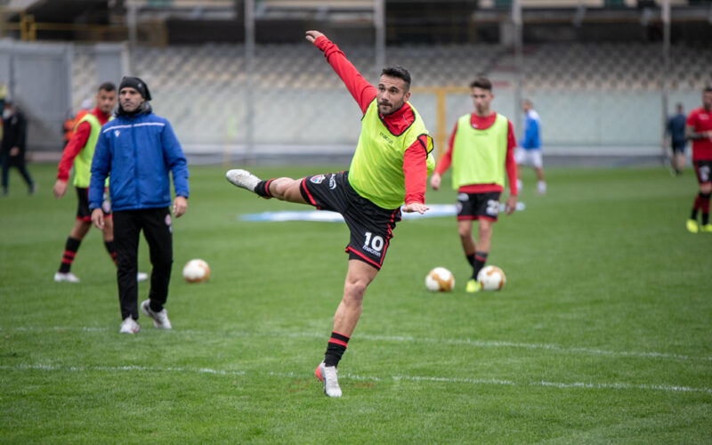 Foggia, allenamento mattutino in vista della Paganese