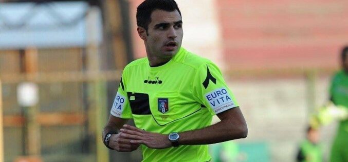 Foggia-Teramo dirige Alessandro Di Graci di Como