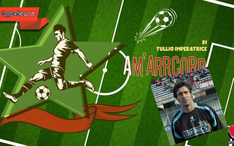 Efficie a FCM: “Foggia? La parentesi più importante. Che squadra con Catalano, Del Core, De Zerbi, Carannante…”