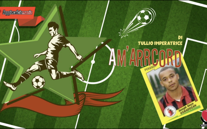 La Champions League, i giovani talenti e il Foggia nella mente di Joseph Dayo Oshadogan