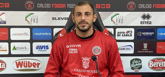 Calcio Foggia, Martino: “Le nostre ambizioni sono alte”