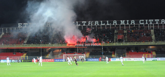 Catania – Foggia, cambia l’orario del match