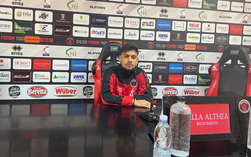 Sala stampa, Rizzo Pinna: “Partita difficile ma contento per il gol”