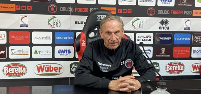 Foggia-Monterosi, Zeman: “Nessuna partita è facile”