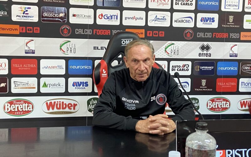 Foggia-Monterosi, Zeman: “Nessuna partita è facile”