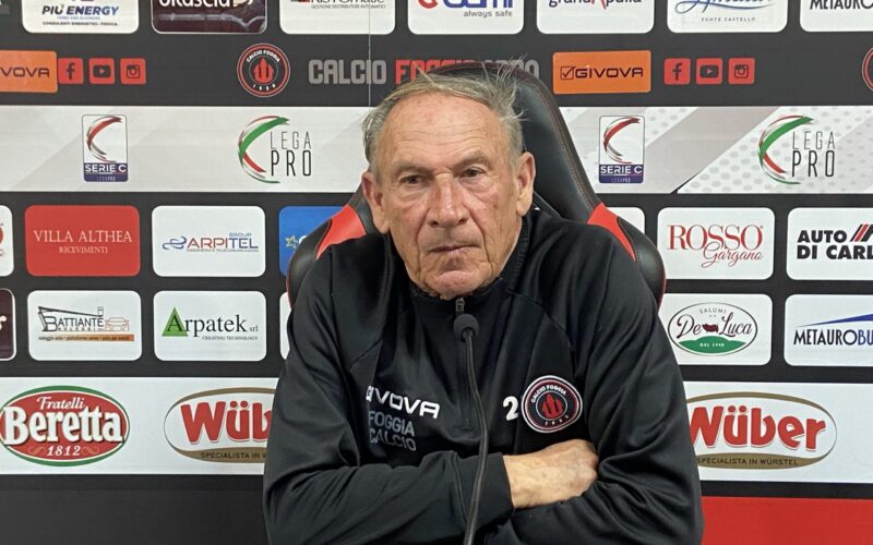 Verso Foggia-F. Andria, Zeman: “Abbiamo voglia di giocare bene”